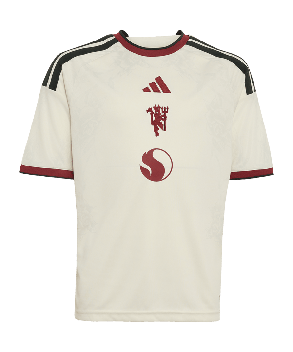 adidas Manchester United Maglietta 3rd 2026/2027 Bambini Beige - beige