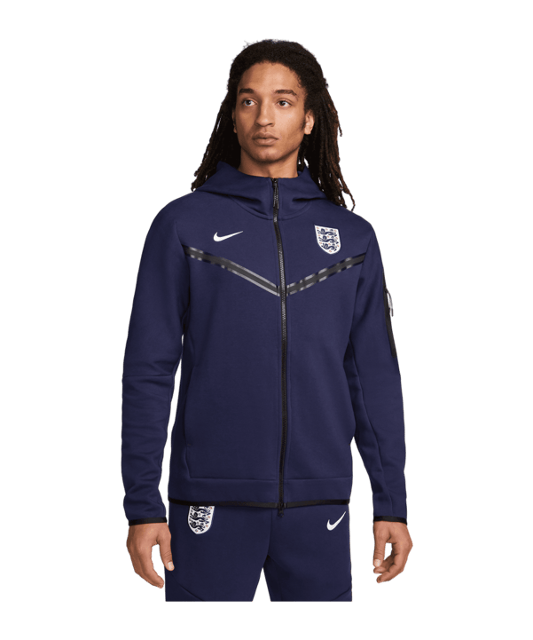 Nike England Tech Fleece Hoody EM 2024 Lila F555 - lila