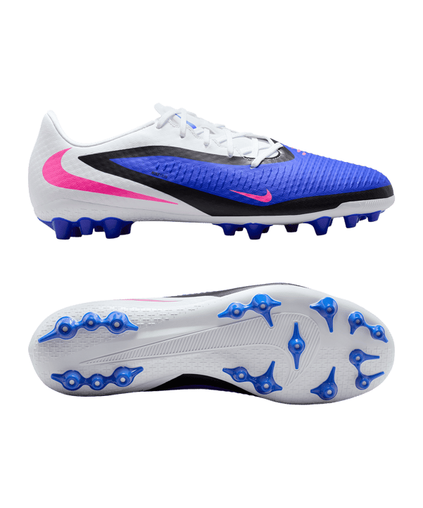 Nike Phantom 6 Low Academy AG Attack Blau F446 - blau