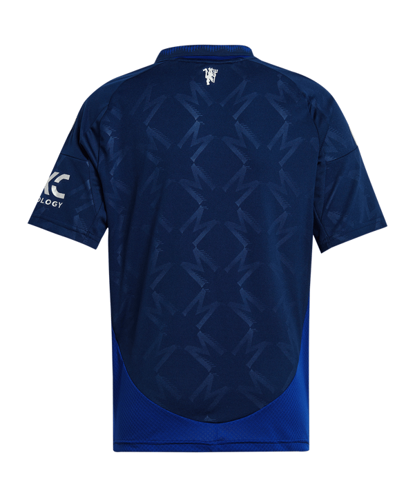 adidas Manchester United Trikot Away 2024/2025 Kids Blau - blau