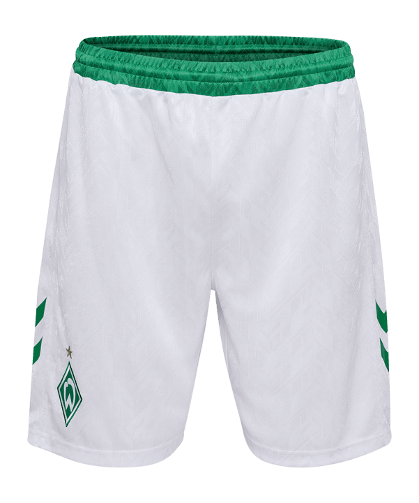 Hummel SV Werder Bremen Short Home 2024/2025 Weiss F9001 - weiss