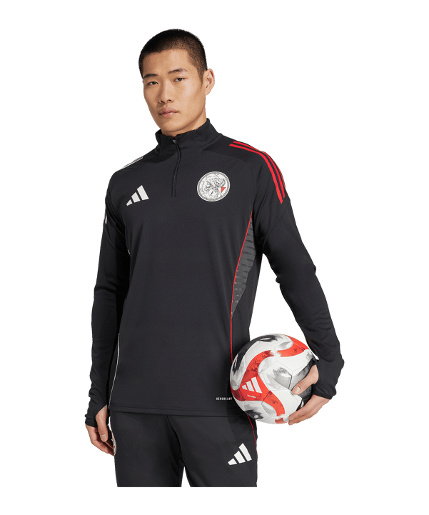 adidas Ajax Amsterdam Training Sweatshirt Schwarz - schwarz