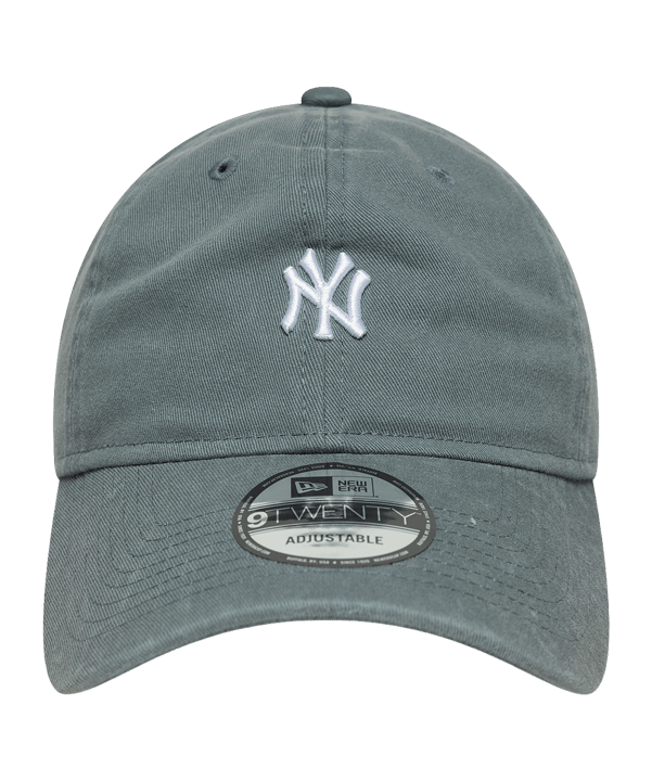 New Era MLB 9twenty New York Yankees Washed Mini Logo Cap Grau - grau
