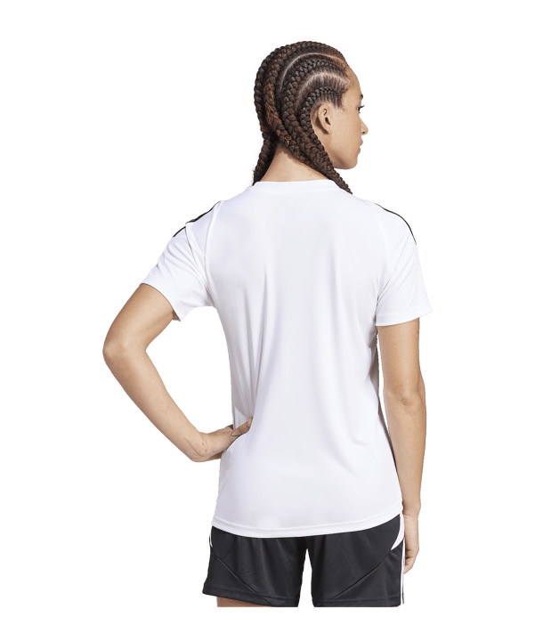 adidas Tiro 24 Trikot Damen Weiss Schwarz - weiss