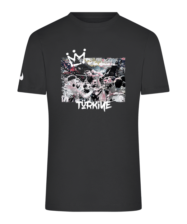 Nike Turkey TFF Team Success T-Shirt Kids Schwarz F010 - schwarz