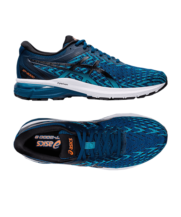 Asics GT-2000 8 Knit Running Blau F401 - blau
