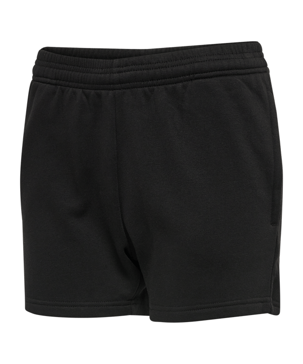 Hummel hmlRED Basic Short Damen Schwarz F2001 - schwarz