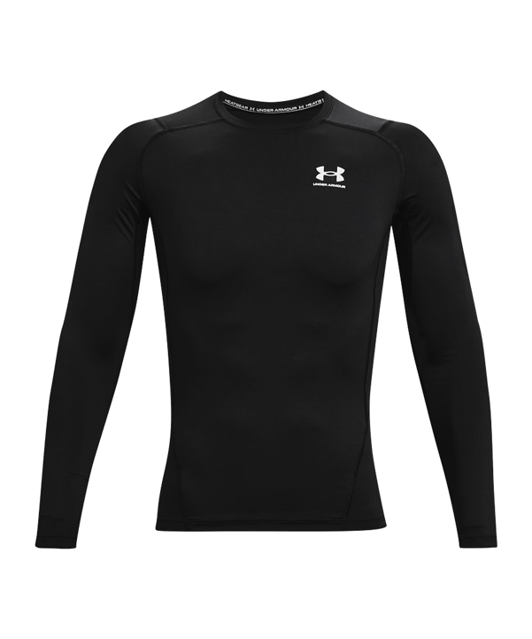 Under Armour Baselayer HG Comp Longsleeve T-Shirt Schwarz F001 - schwarz