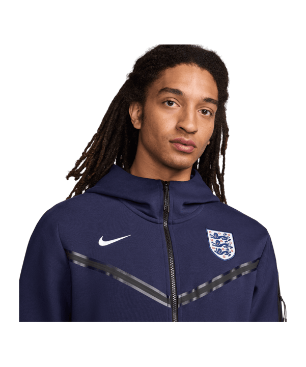 Nike England Tech Fleece Hoody EM 2024 Lila F555 - lila