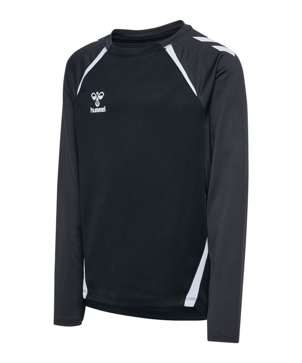 Hummel Lead 2.0 Crew Sweatshirt Kids Schwarz F1006 - schwarz