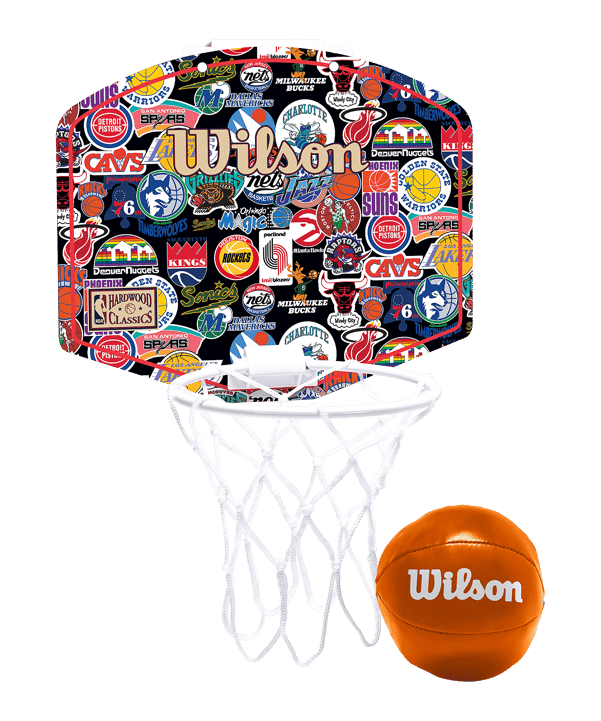 Wilson Team Retro Mini Hoop Trainingzubehör Mehrfarbig - mehrfarbig