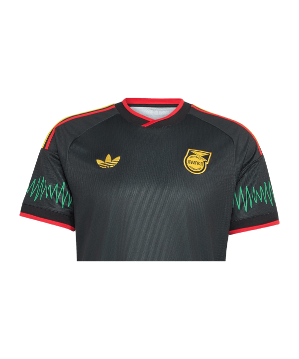 adidas JFF Jamaika Trikot Away WM 2026 Kids Schwarz - schwarz