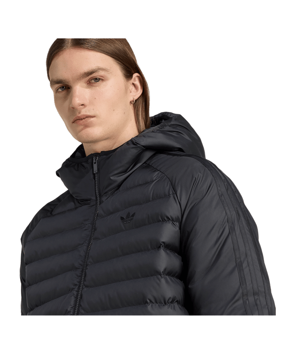 adidas Originals Padded Jacke Schwarz - schwarz