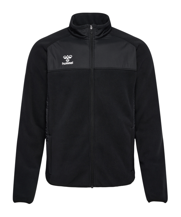 Hummel hmlGO Fleece Trainingsjacke Schwarz F2001 - schwarz