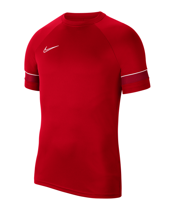 Nike Academy 21 T-Shirt Kids Rot Weiss F657 - rot