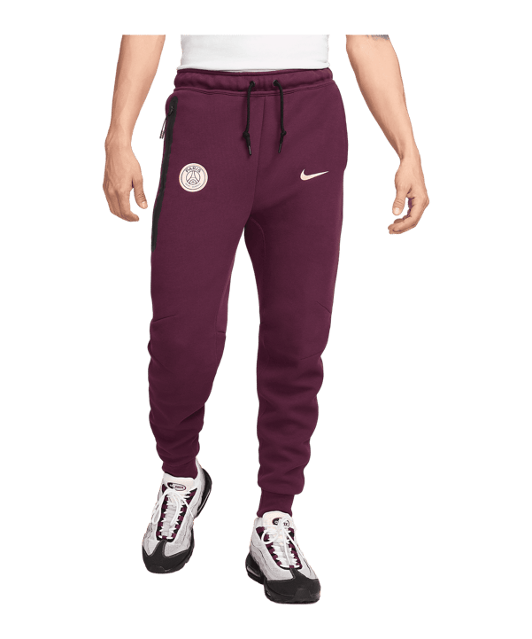 Nike Paris St. Germain Tech Fleece Jogginghose Rot F610 - rot