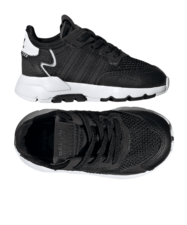 adidas Originals Nite Jogger Sneaker Baby Schwarz - schwarz