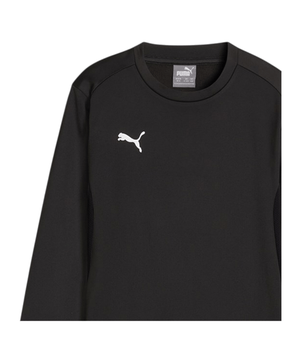 PUMA teamGOAL Training Sweatshirt Kids Schwarz F03 - schwarz