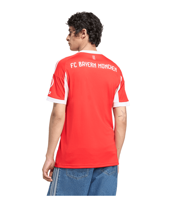adidas FC Bayern München Trikot Home 2025/2026 Rot - rot