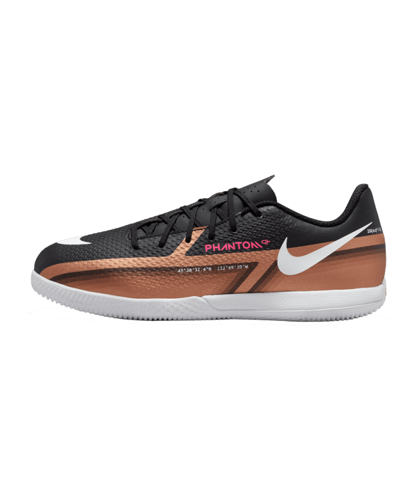 Nike Jr Phantom GT2 Academy IC Halle Generation Kids Gold Schwarz F810 - gold