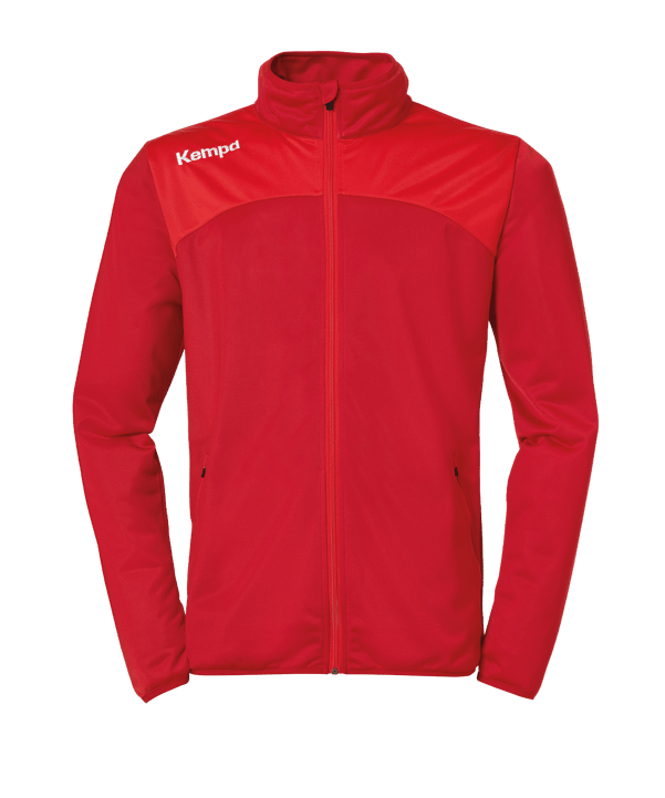 Kempa Emotion 2.0 Poly Full Zip Jacke Rot F03 - rot