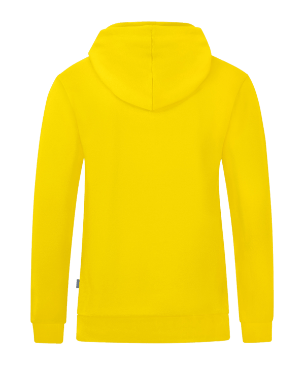 JAKO Organic Kapuzenjacke Gelb F300 - gelb