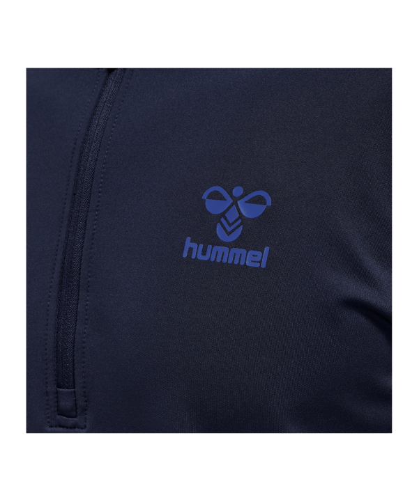 Hummel hmlPRO Grid HalfZip Sweatshirt Blau F7130 - blau