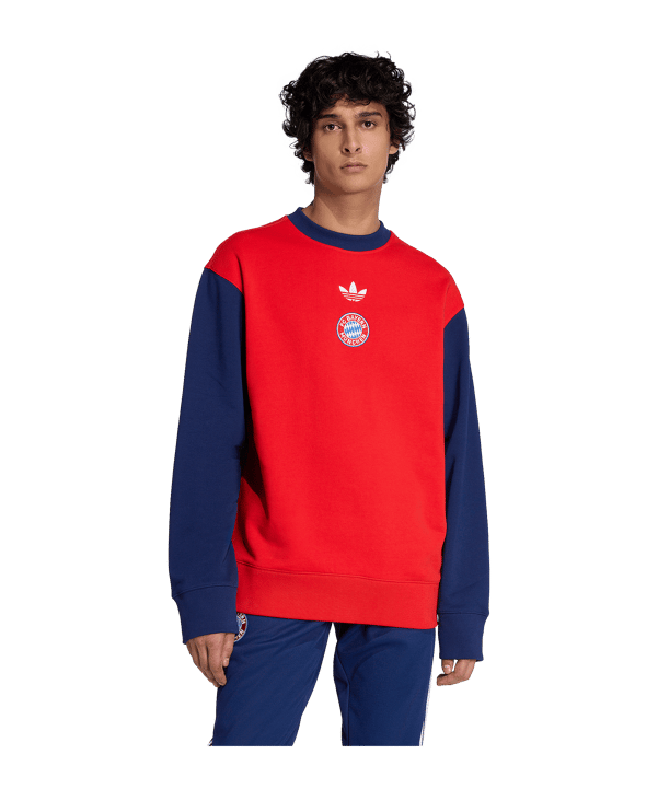 adidas FC Bayern München Lfstlr Sweatshirt Rot - rot