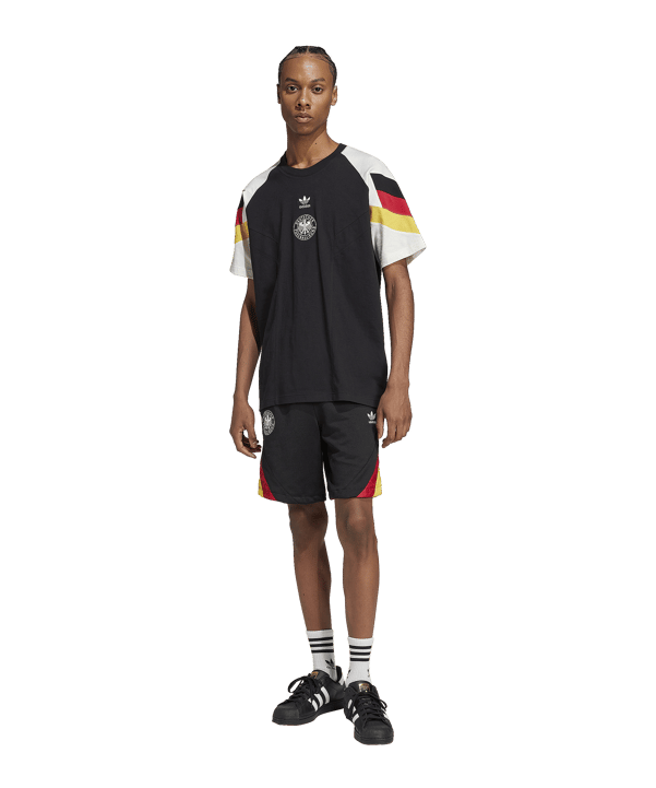 adidas Originals DFB Deutschland Short EM 2024 Schwarz - schwarz