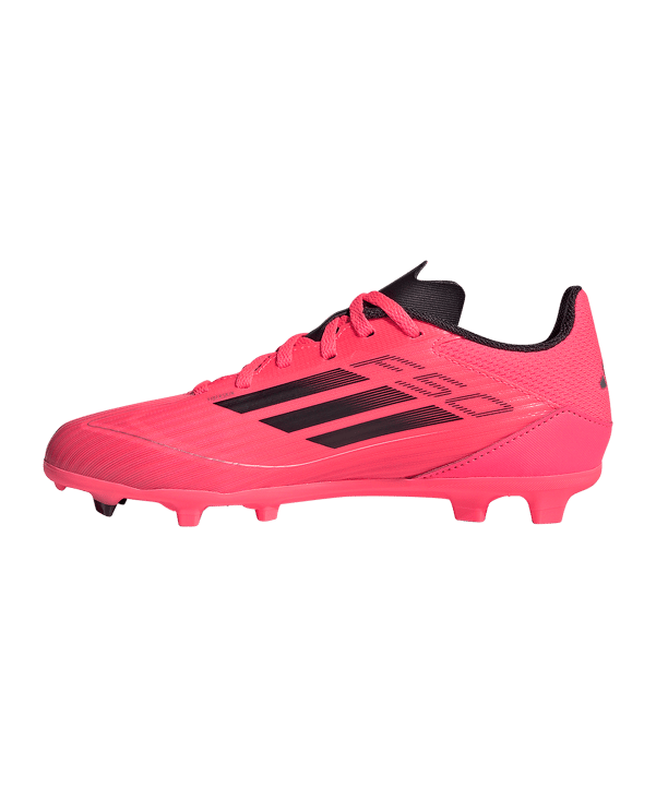 adidas F50 League FG/MG Vivid Horizon Kids Pink Schwarz - rosa