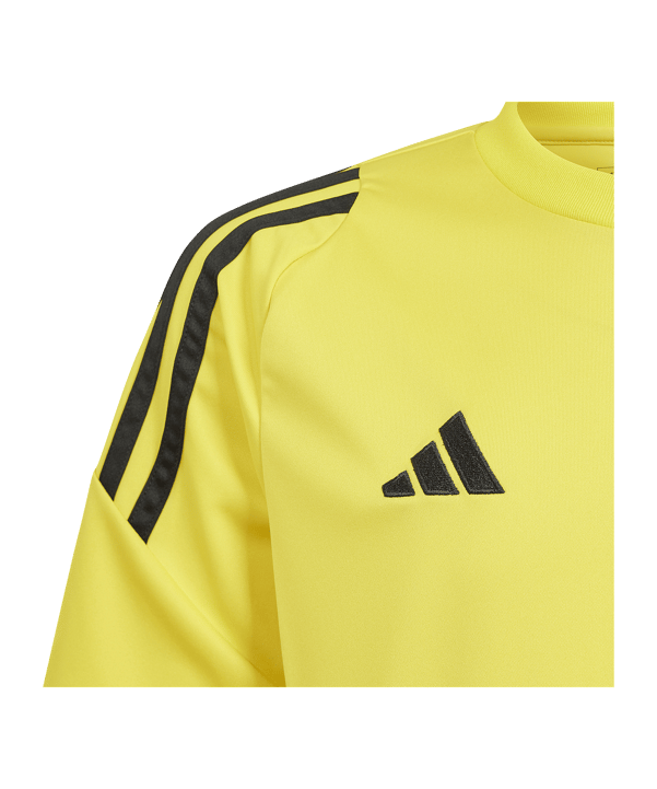 adidas Tiro 24 Trikot Kids Gelb Weiss - gelb