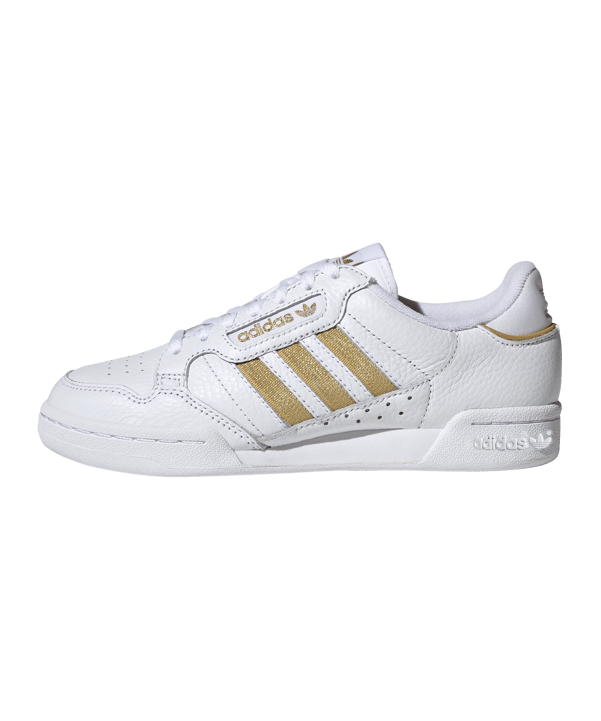 adidas Originals Continental 80 Stripes Damen Gold - weiss