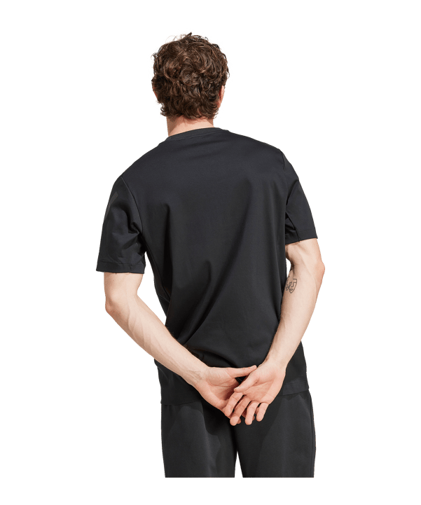 adidas T-Shirt Schwarz - schwarz