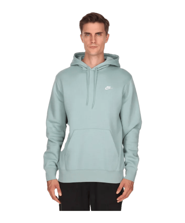 Nike Club Hoody Turkoois K017 - turkoois