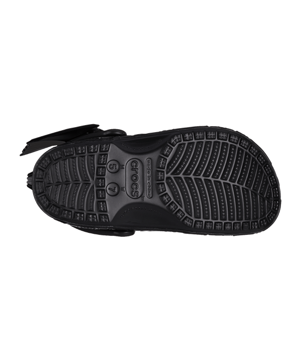 Crocs Batman Batmobile Clog Badelatsche Schwarz - schwarz