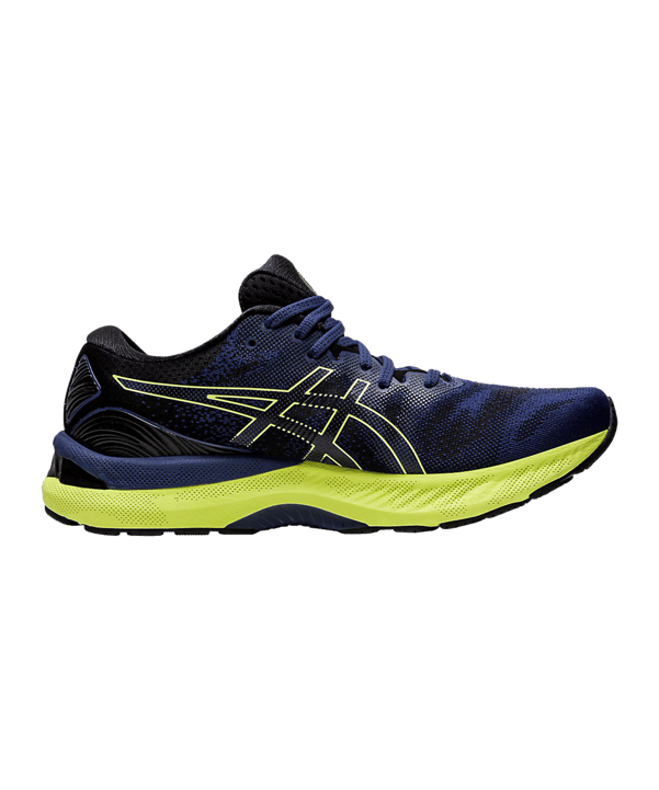 Asics Gel-Nimbus 23 Running Blau Gelb F407 - blau