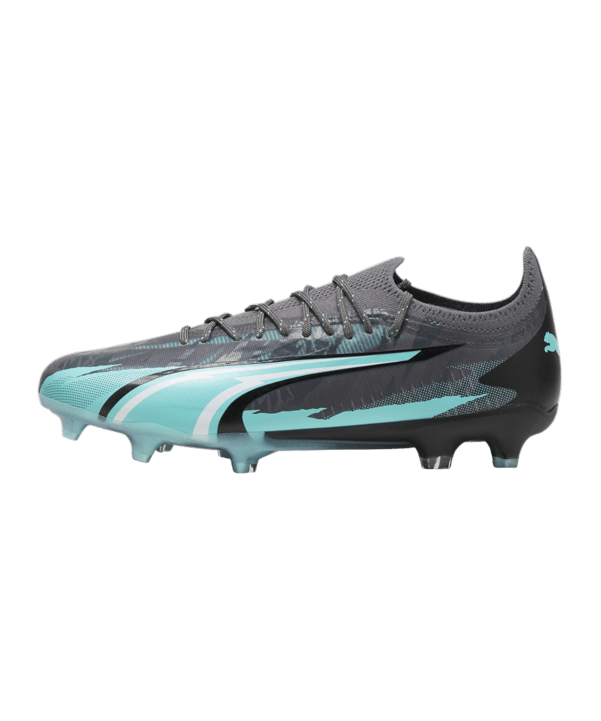 PUMA ULTRA Ultimate Rush FG/AG Grau Weiss Blau F01 - grau