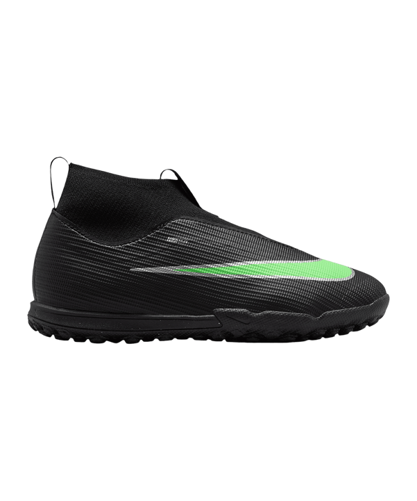 Nike Jr. Air Zoom Mercurial Superfly XI Academy High TF Shadow Kinderen Zwart K001 - zwart