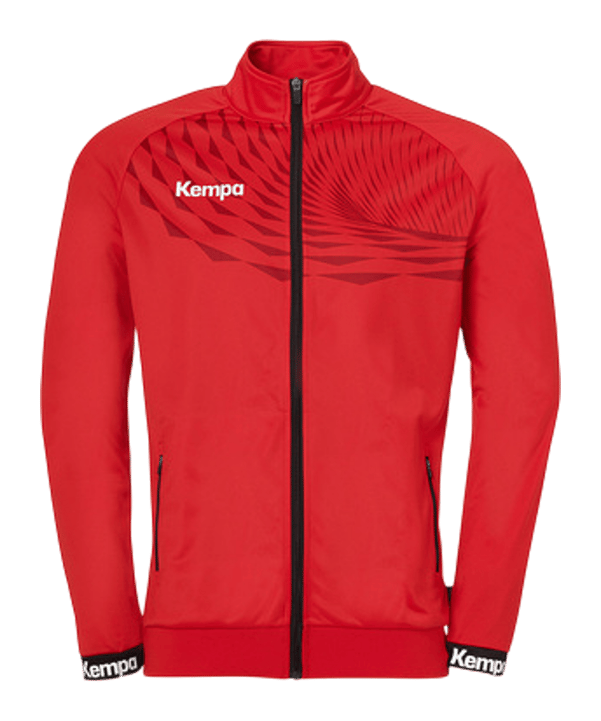 Kempa Wave 26 Poly Trainingsjacke Rot F004 - rot