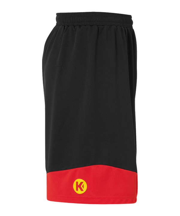 Kempa Ekotion 2.0 Korte Broek Zwart Rood Geel F09 - zwart
