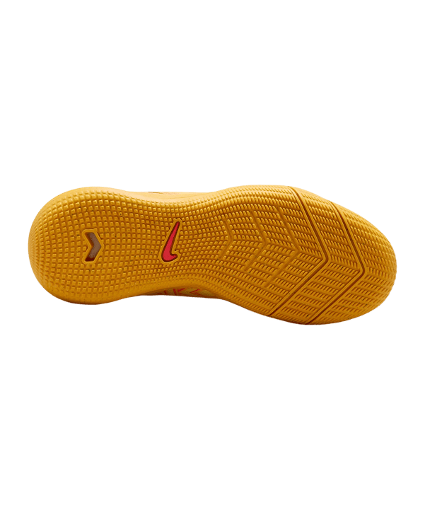Nike Jr Air Zoom Mercurial Vapor XVI Academy IN Mbappe Signature Kids Orange Blau F800 - orange