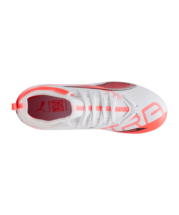 PUMA ULTRA 5 Match MG Unlimited Kids Weiss F01 - weiss