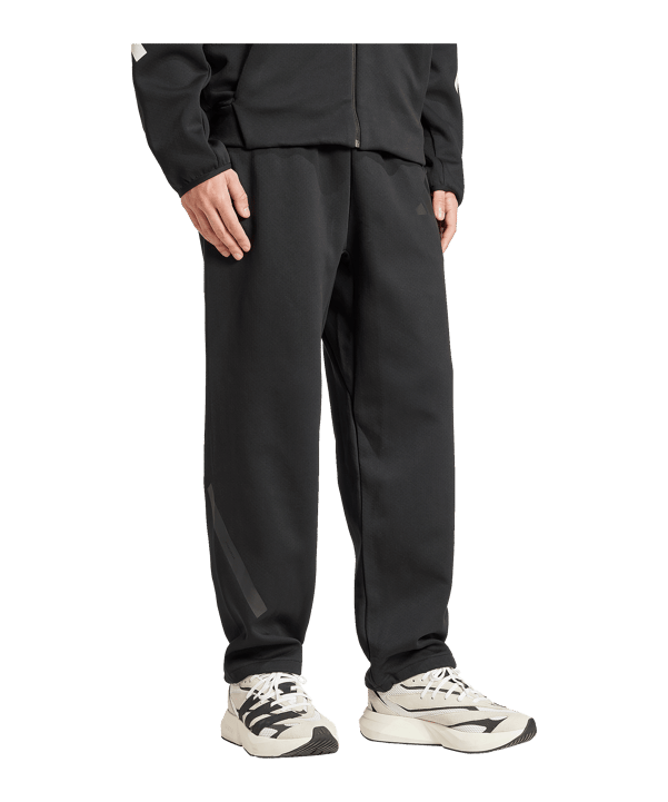 adidas Z.N.E Open-Hem Jogginghose Schwarz - schwarz