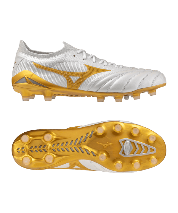 Mizuno Morelia Neo IV Beta Japan FG Bright Gold Weiß F50 - weiss
