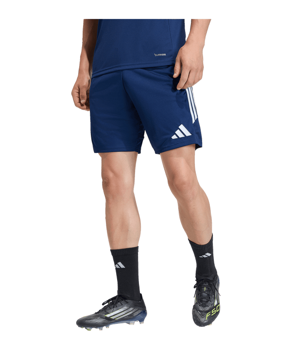 adidas Tiro League Training Korte broek Donkerblauw - wit