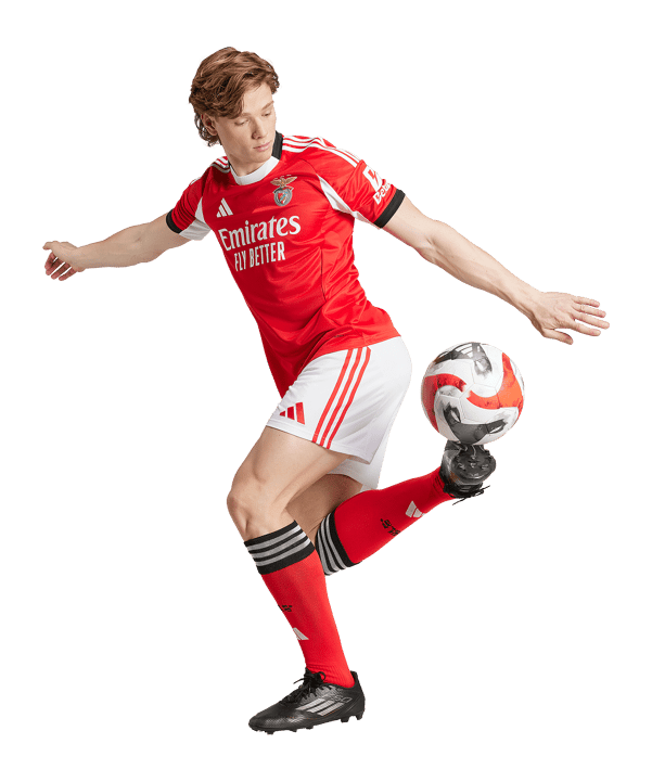 adidas Benfica Lissabon Trikot Home 2025/2026 Rot - rot