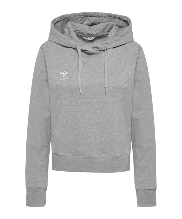 Hummel GO 2.0 Hoody Damen Grau F2006 - grau