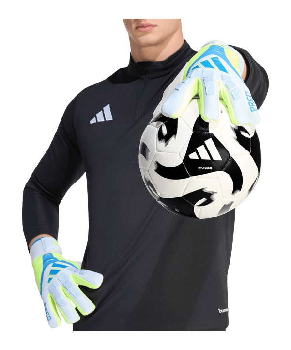 adidas Predator Competition Torwarthandschuhe Blau