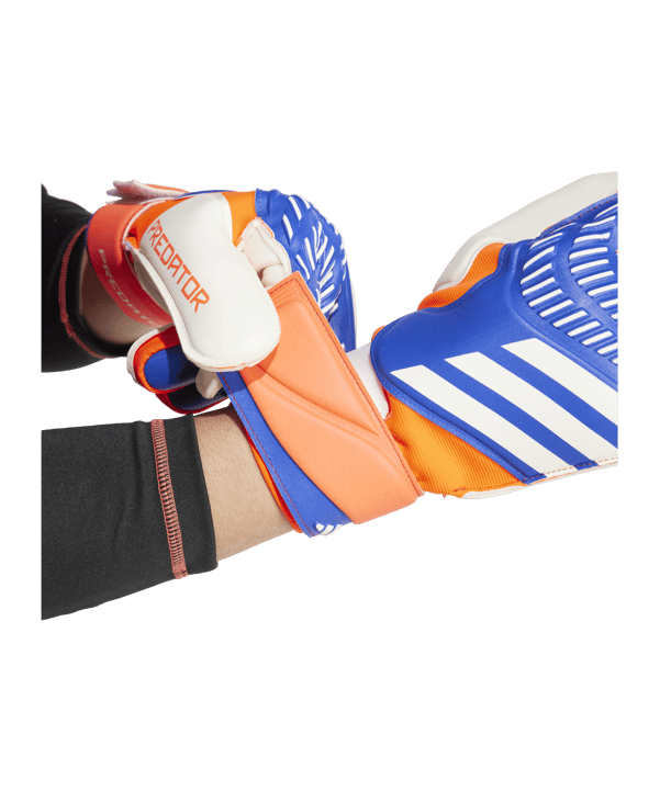 adidas Predator MTC Torwarthandschuhe Advancement Blau - blau