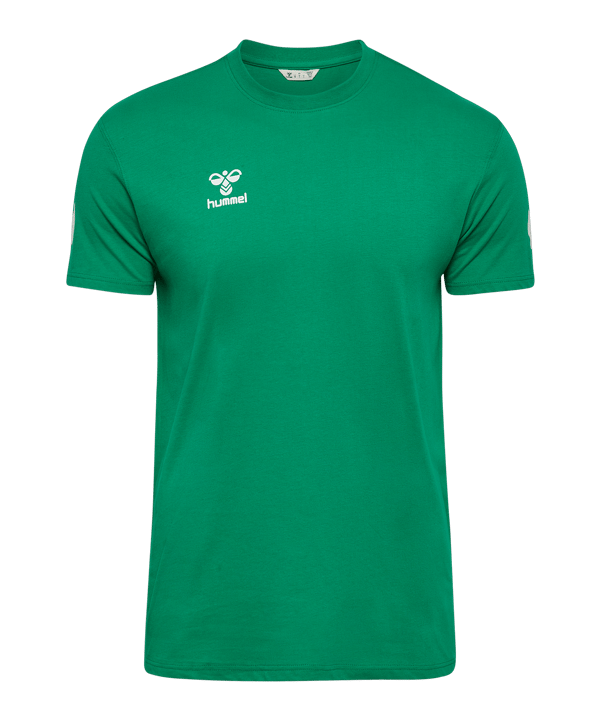 Hummel Go 2.0 Chevron T-Shirt Grün F6235 - gruen